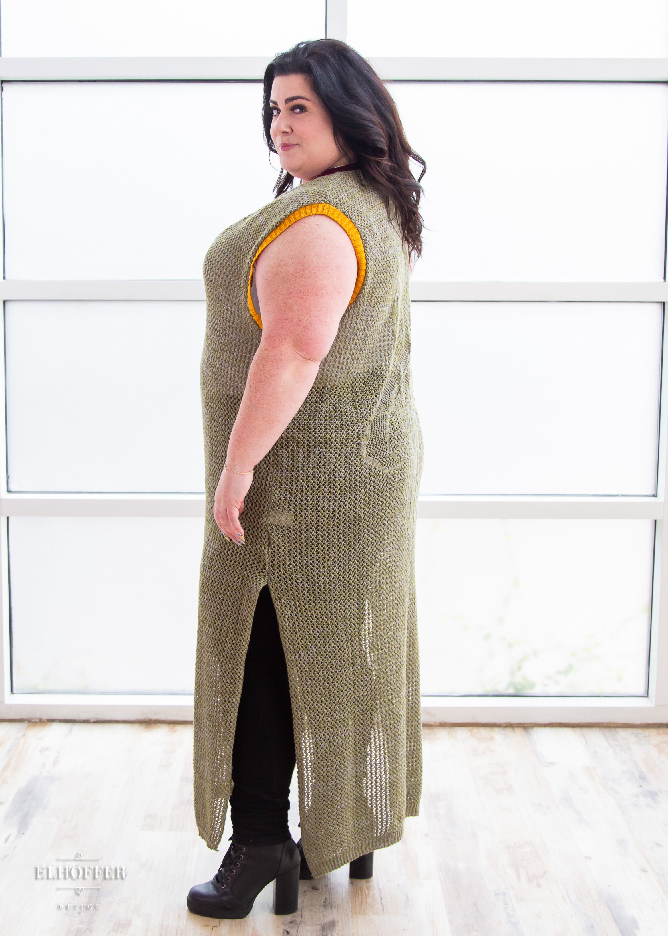 Galactic Hunter Knit Cover Up Dress