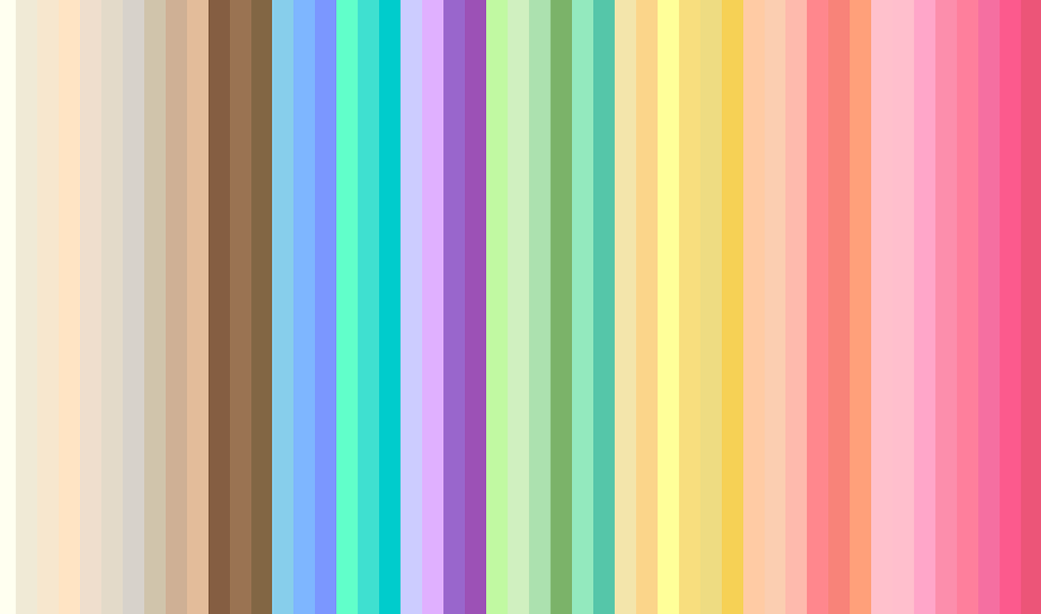 Light Warm Spring 🎨Palette🎨