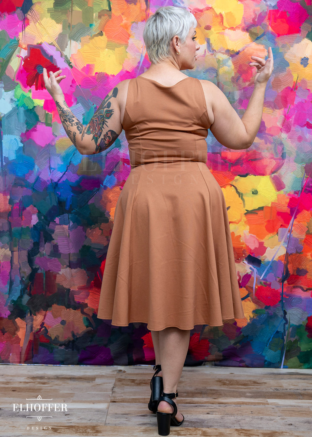 Essential Virgo Dress - Brown Sugar