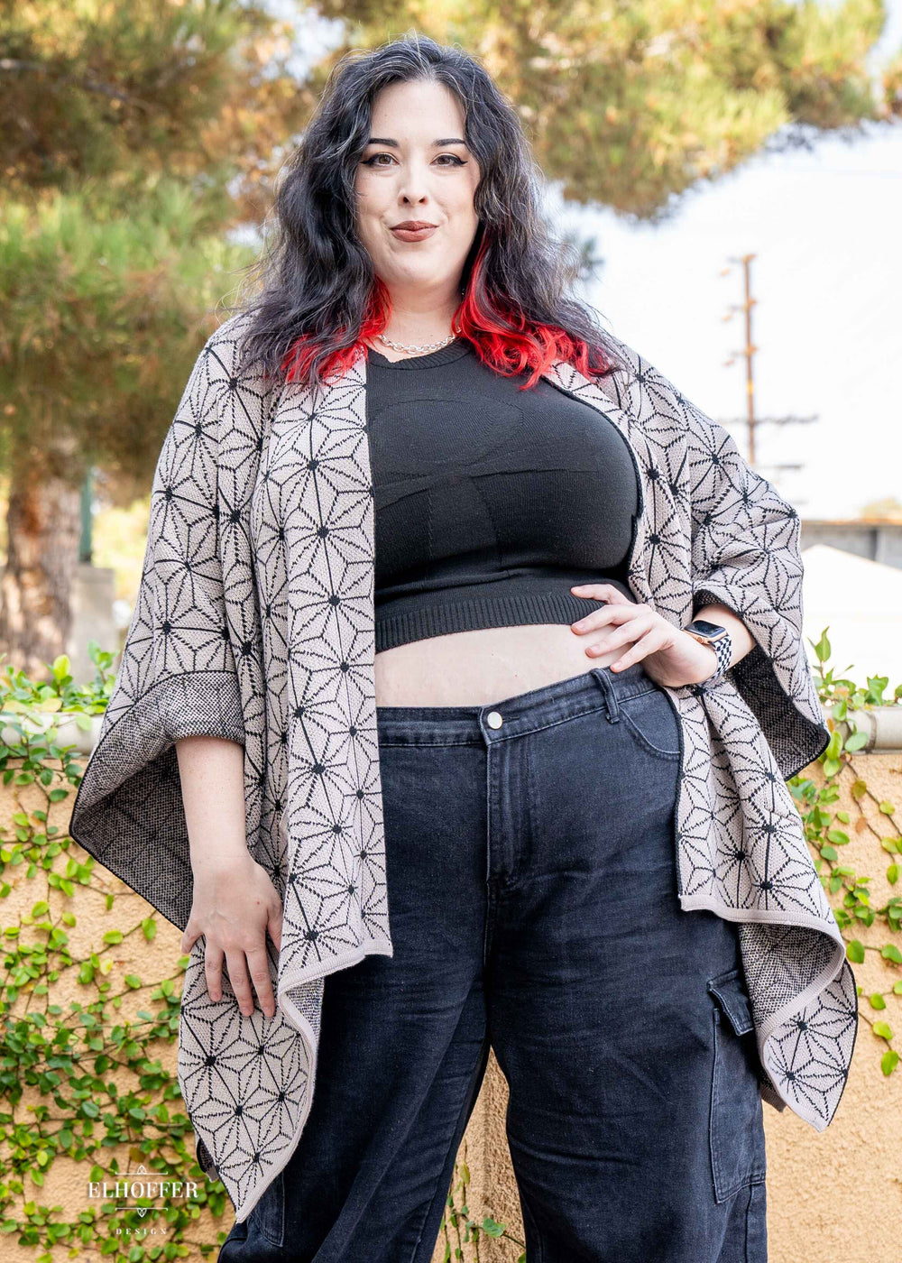 Precious Demon Poncho - Manga Grey Cape