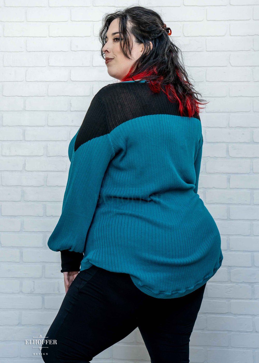 PREORDER - Interstellar Crew Oversize Sweater - Generational Teal