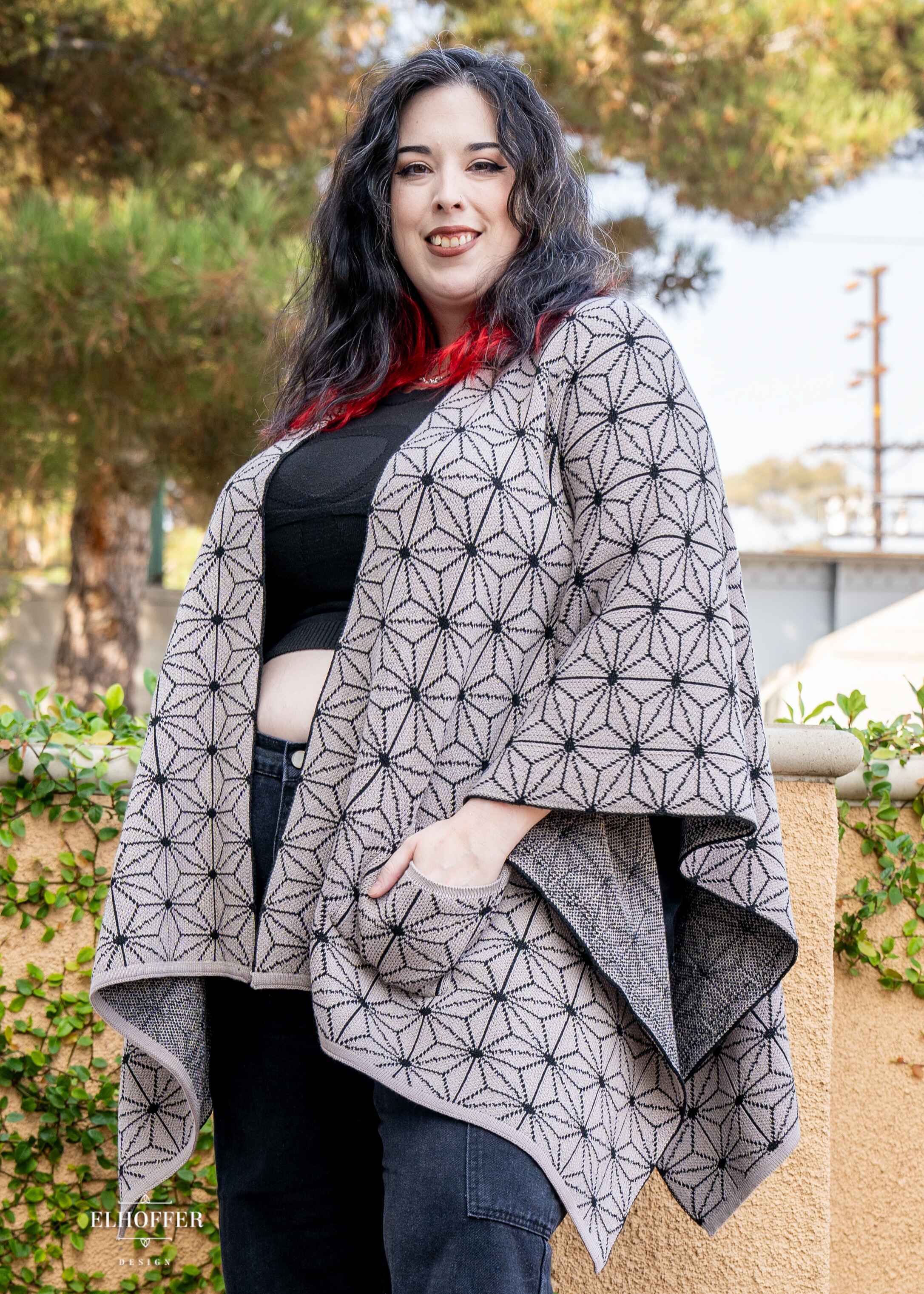 Precious Demon Poncho - Manga Grey