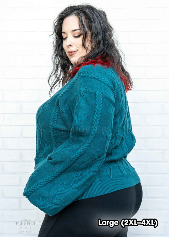 Elevensies Oversize Cardi - Lake Town Teal