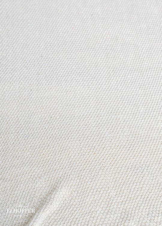 Guardian White Nomad Blanket - Made from Extra Knit Remenent