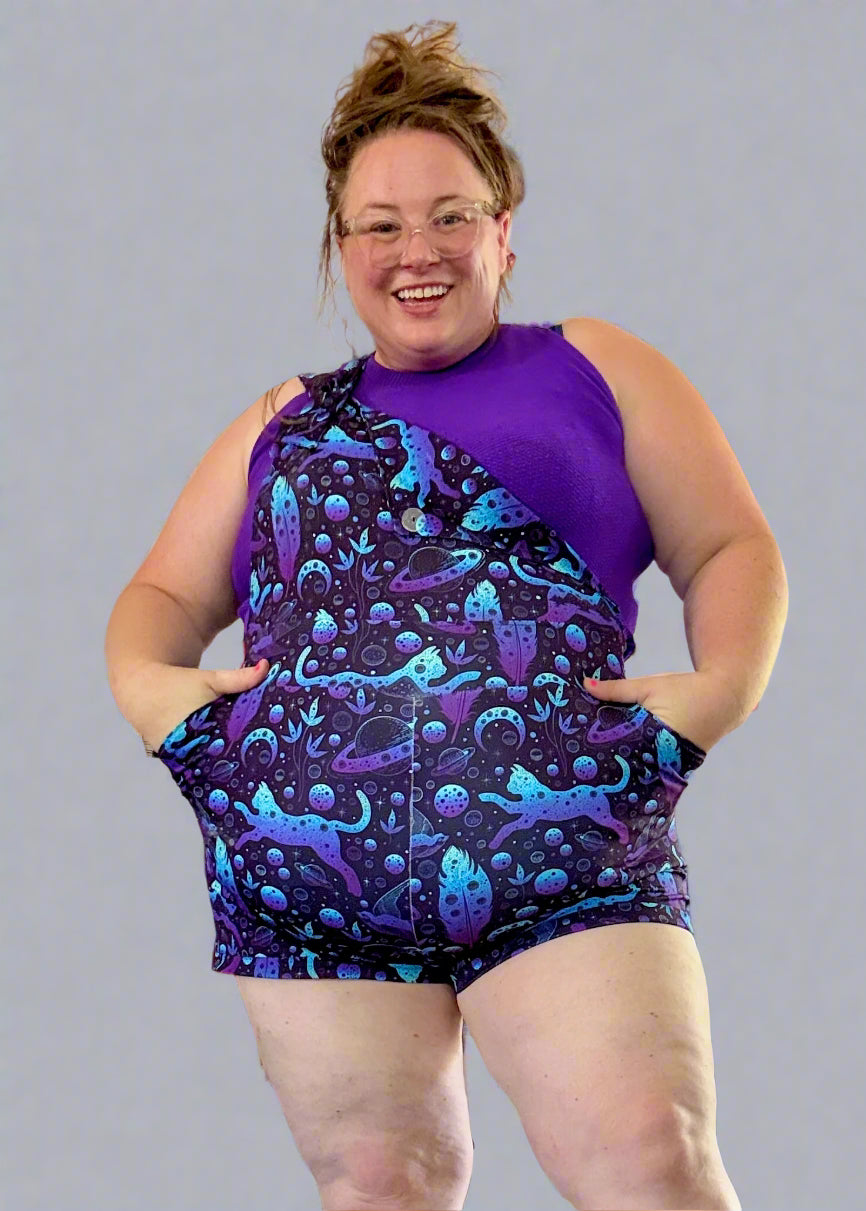 Essential Taurus Overalls - Twilight Catty Witch