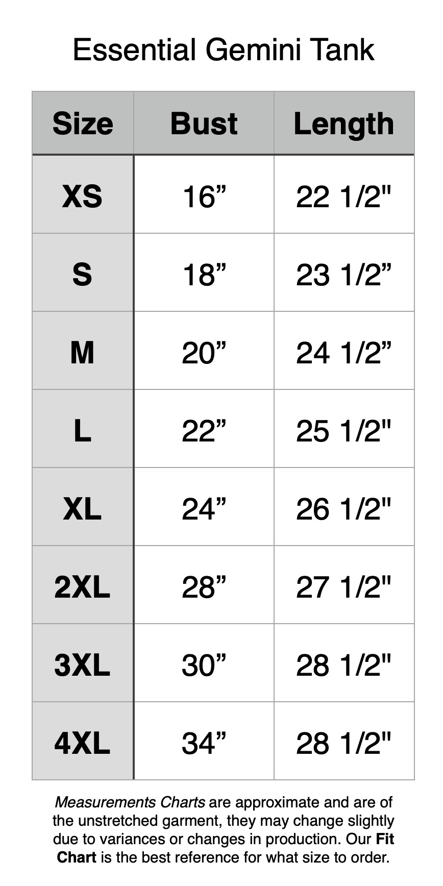 Essential Gemini Tank - Dark Grey