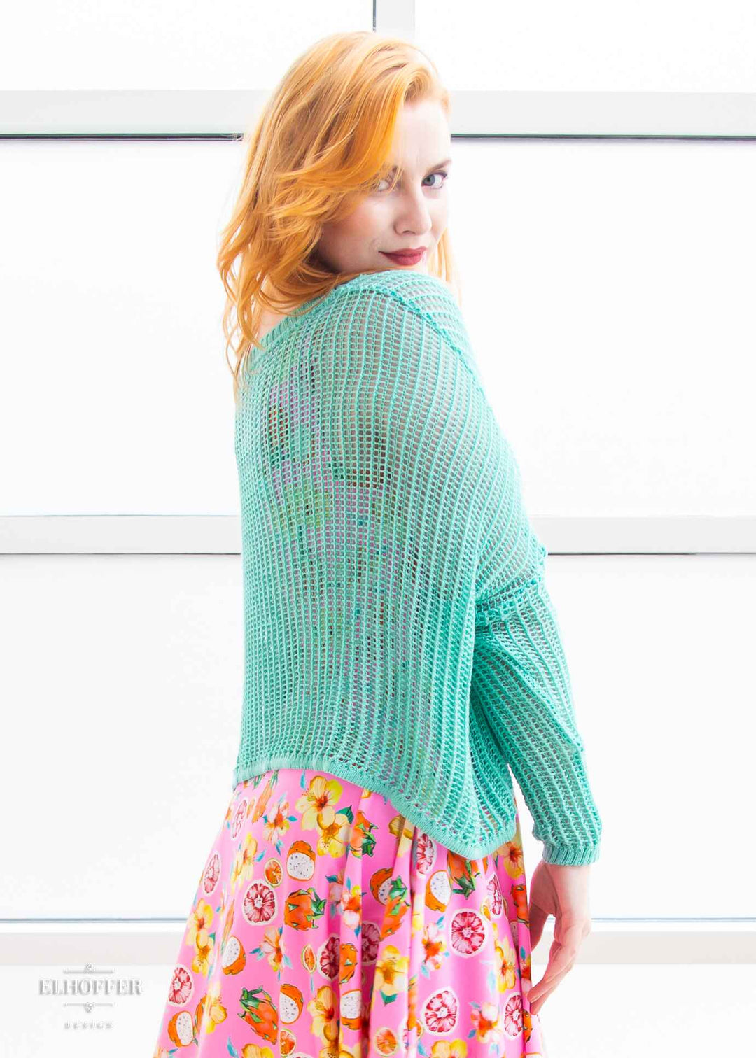 Essential Delirium Oversize Crop - Mint