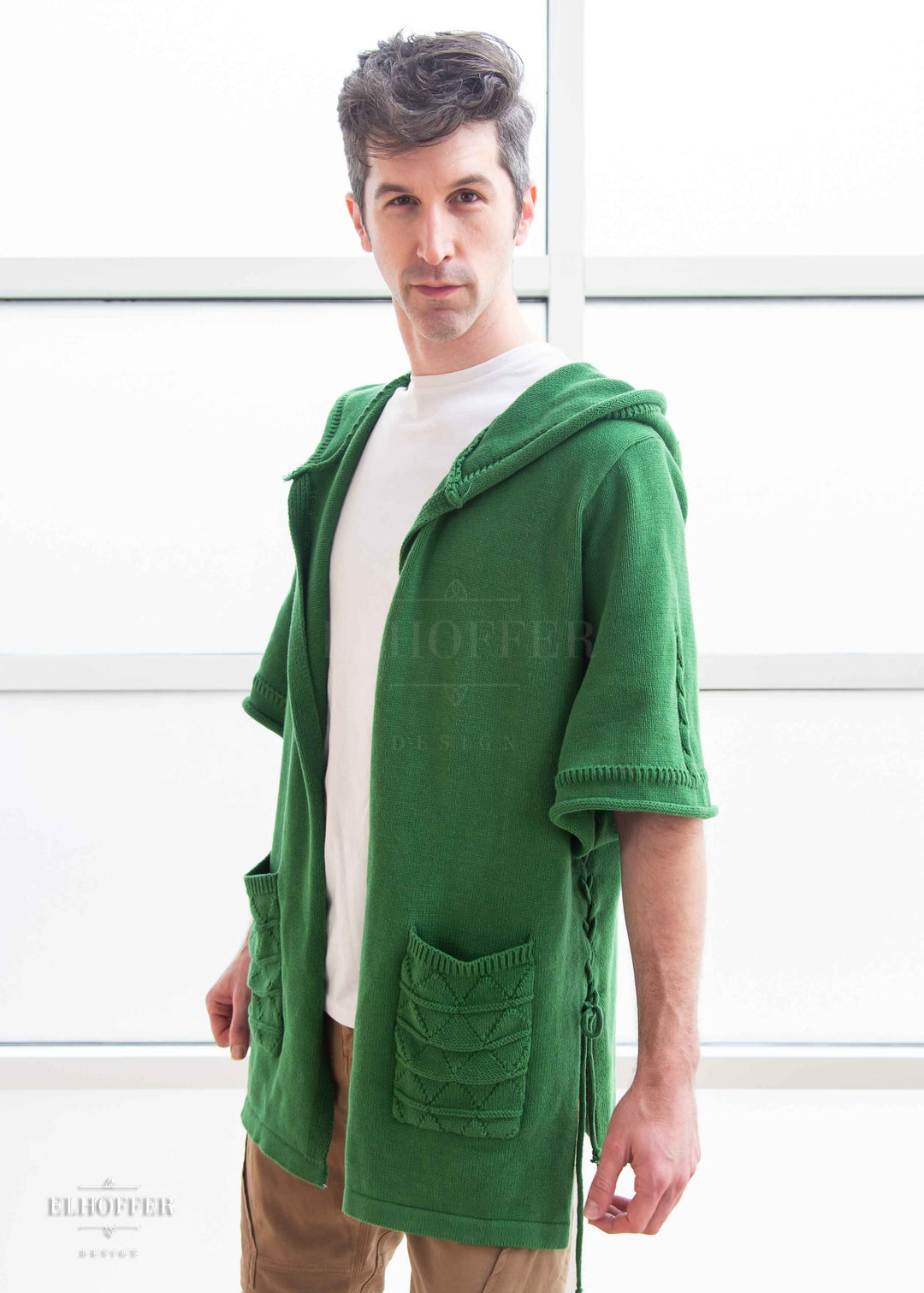 Hero of Time Unisex Hooded Cardigan