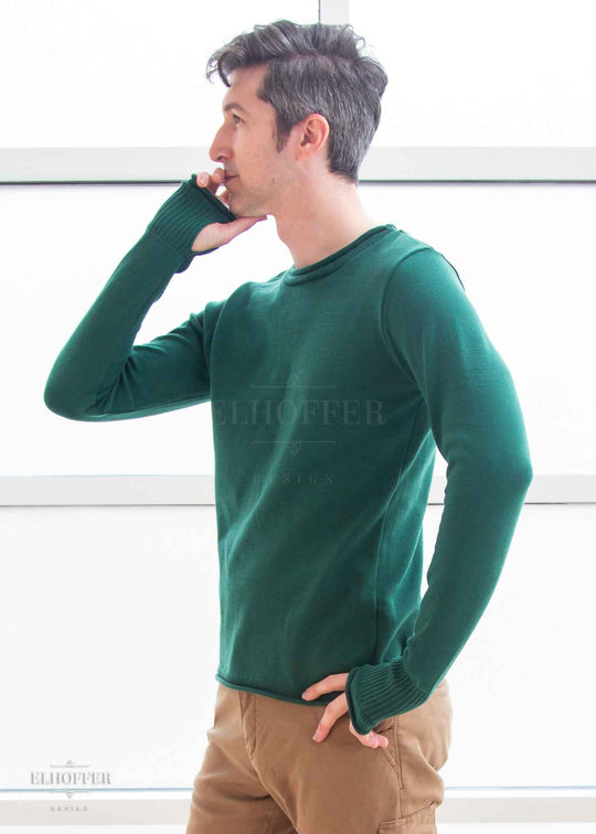 Essential Unisex Pullover Sweater - Elven Forest