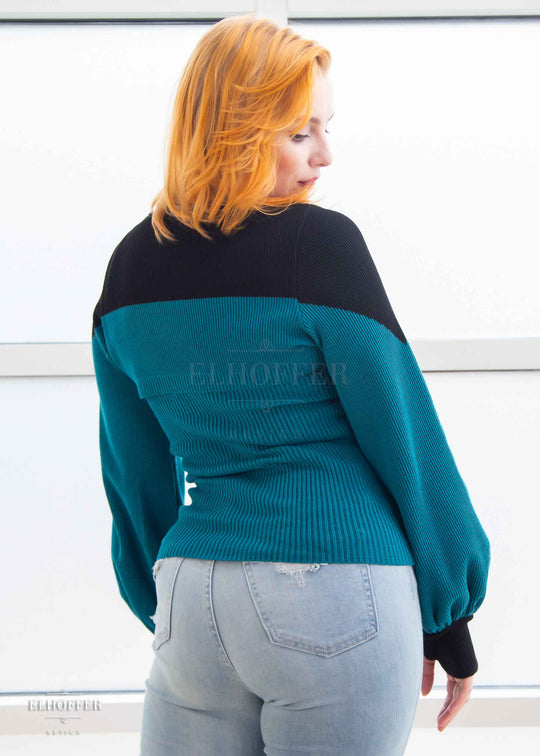 Interstellar Capricorn Crew Crop - Generational Teal