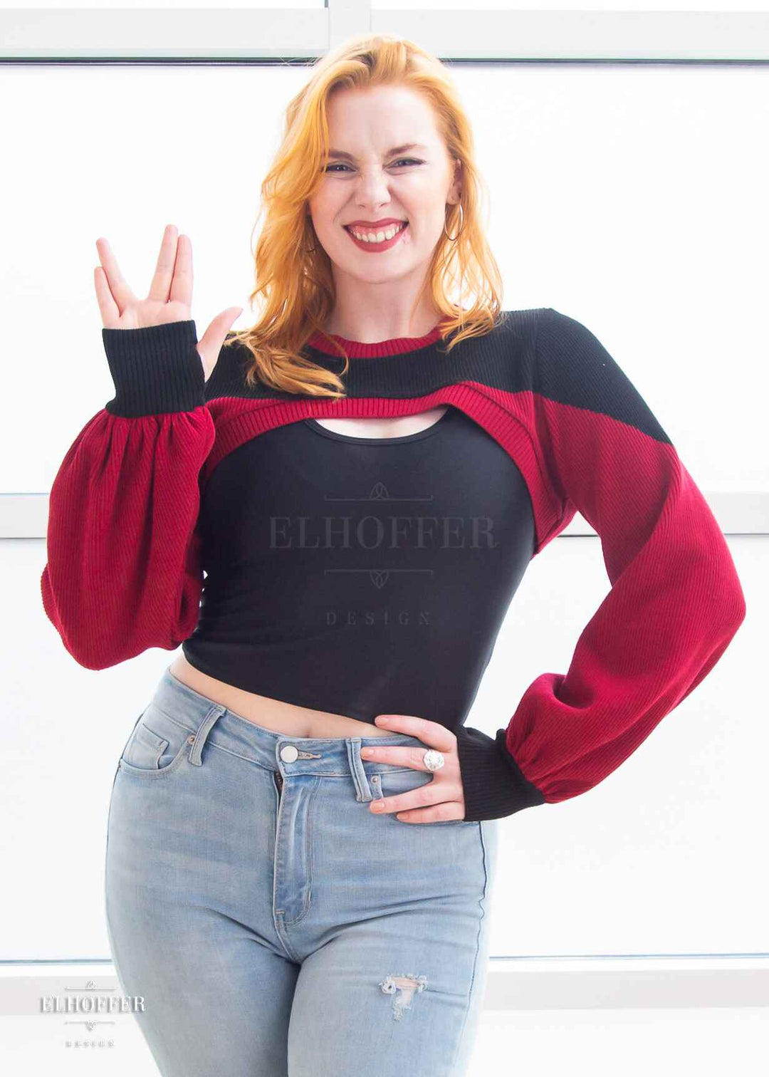 Interstellar Capricorn Crew Crop - Generational Red