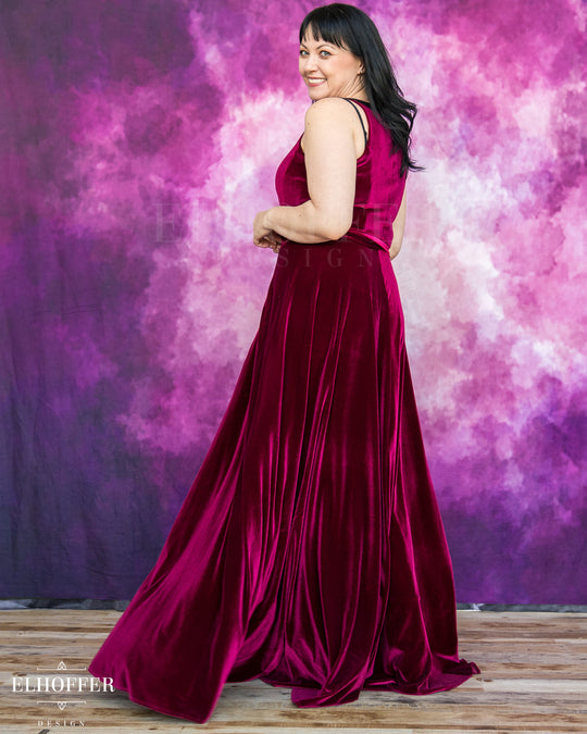 Elhoffer Atelier - Custom Melissa Maxi Wrap Dress - Sleeveless - Made to Order