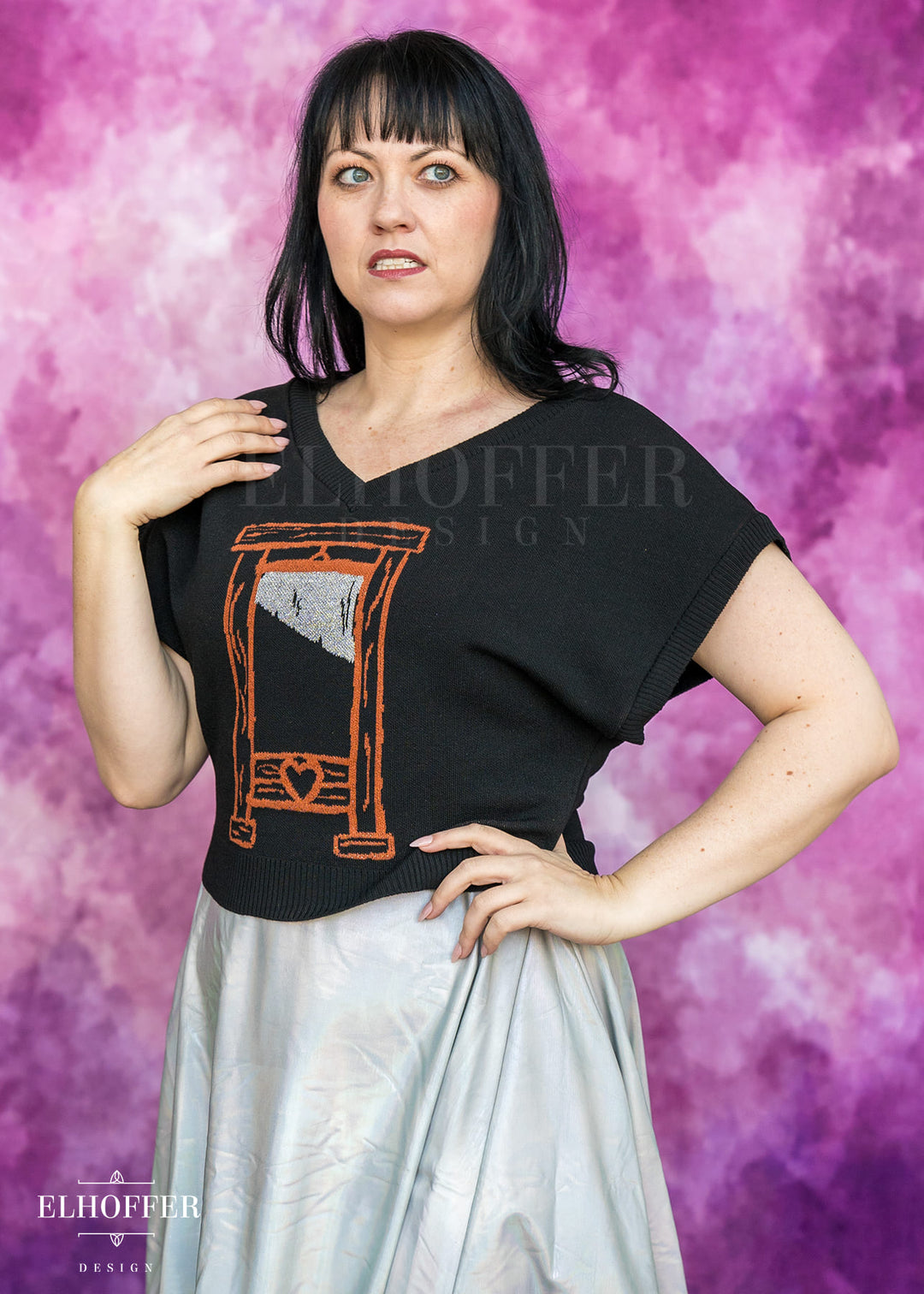 French Haircut Cropped Boxy Vest