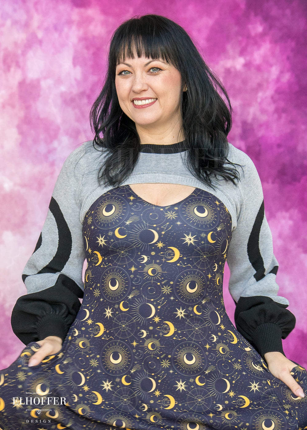 Sassy Magpie Capricorn Crew Crop