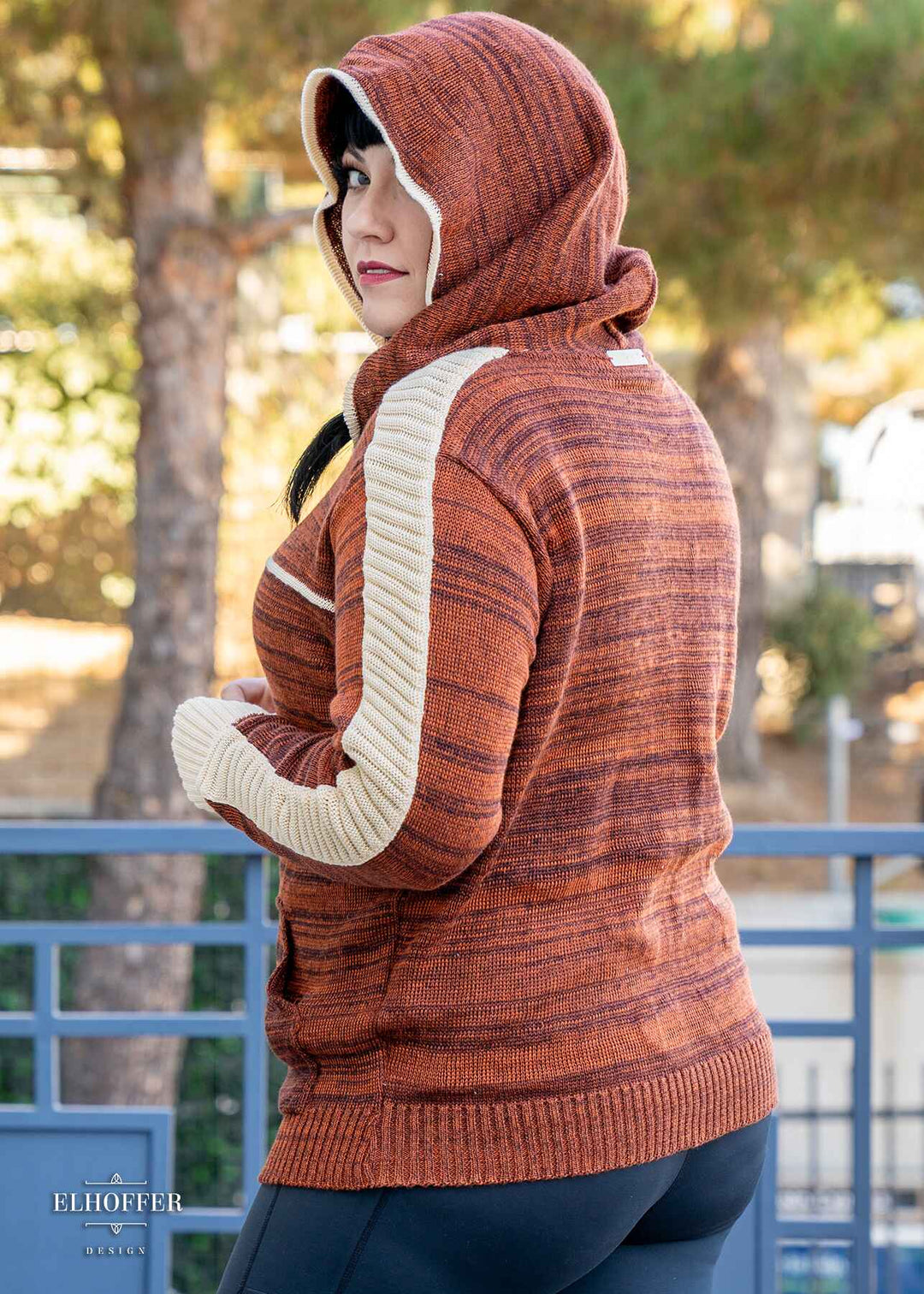 Galactic Outpost Unisex Hoodie - Rebellion Rust