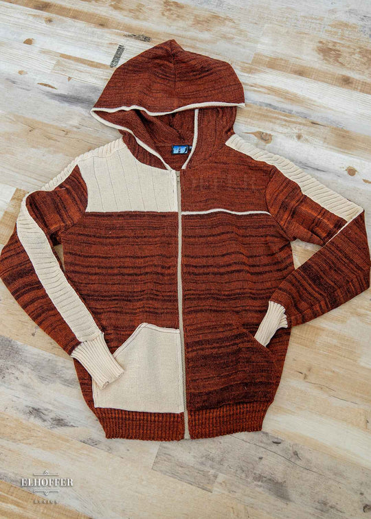 Galactic Outpost Unisex Hoodie - Rebellion Rust