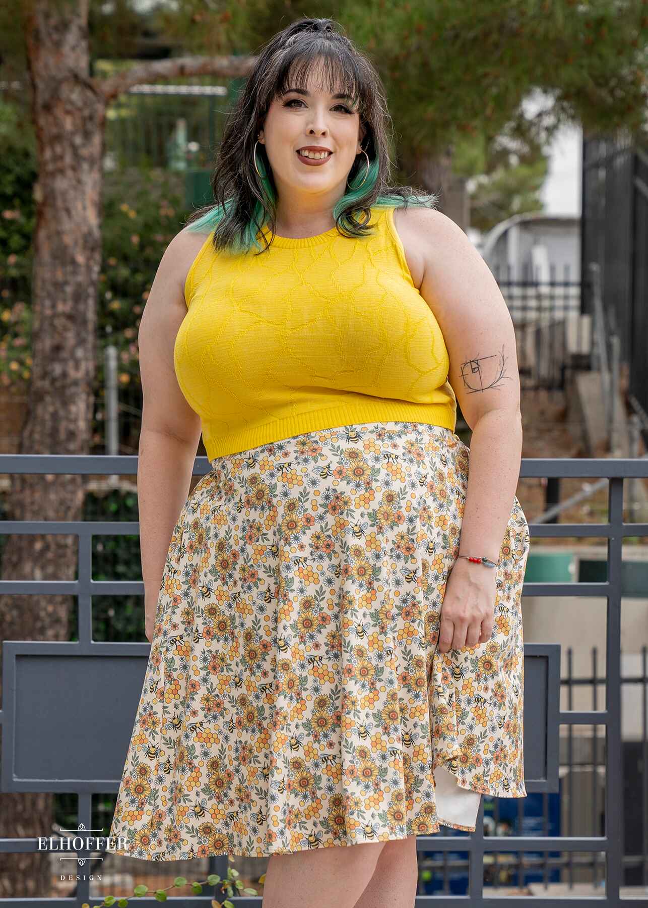 Essential Julie Skirt - Save the Bees