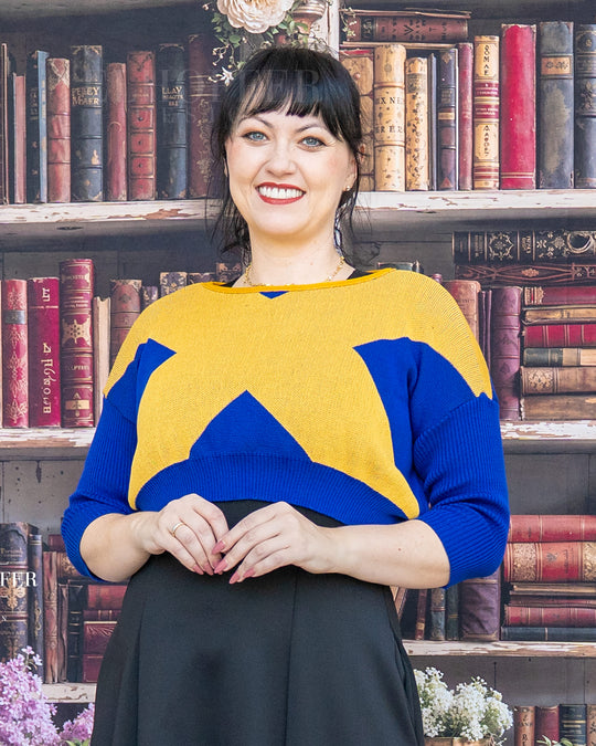 Marvelous Gifted Academy Crop - Astonishing Blue