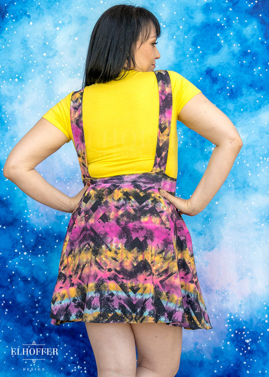 Essential Dorothy Pinafore - Rainbow Digital Galaxy