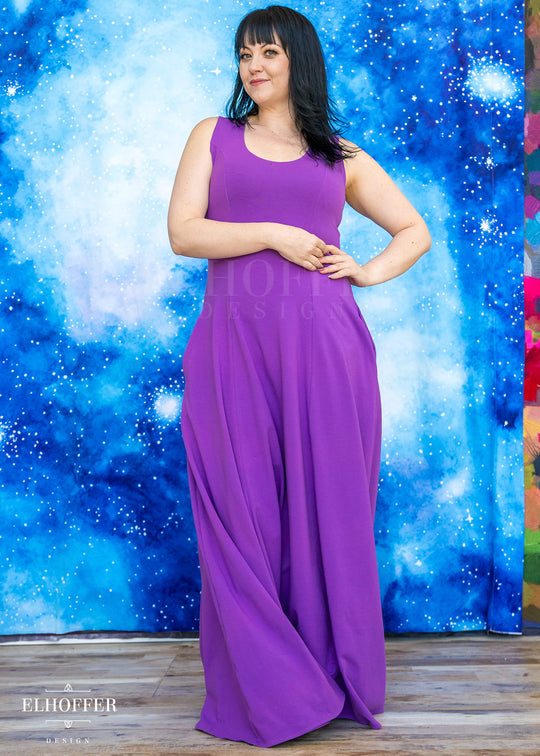 PREORDER - Essential Scorpio Maxi Dress - Cotton Violet