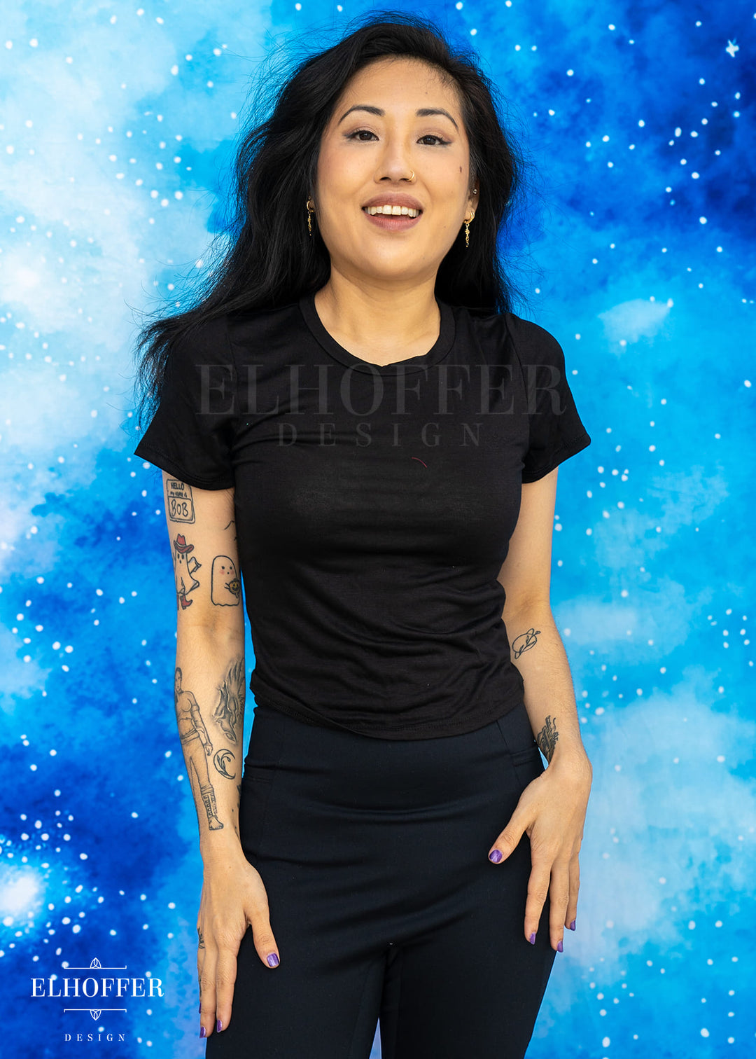 Essential Cozy Cancer Tee - Black