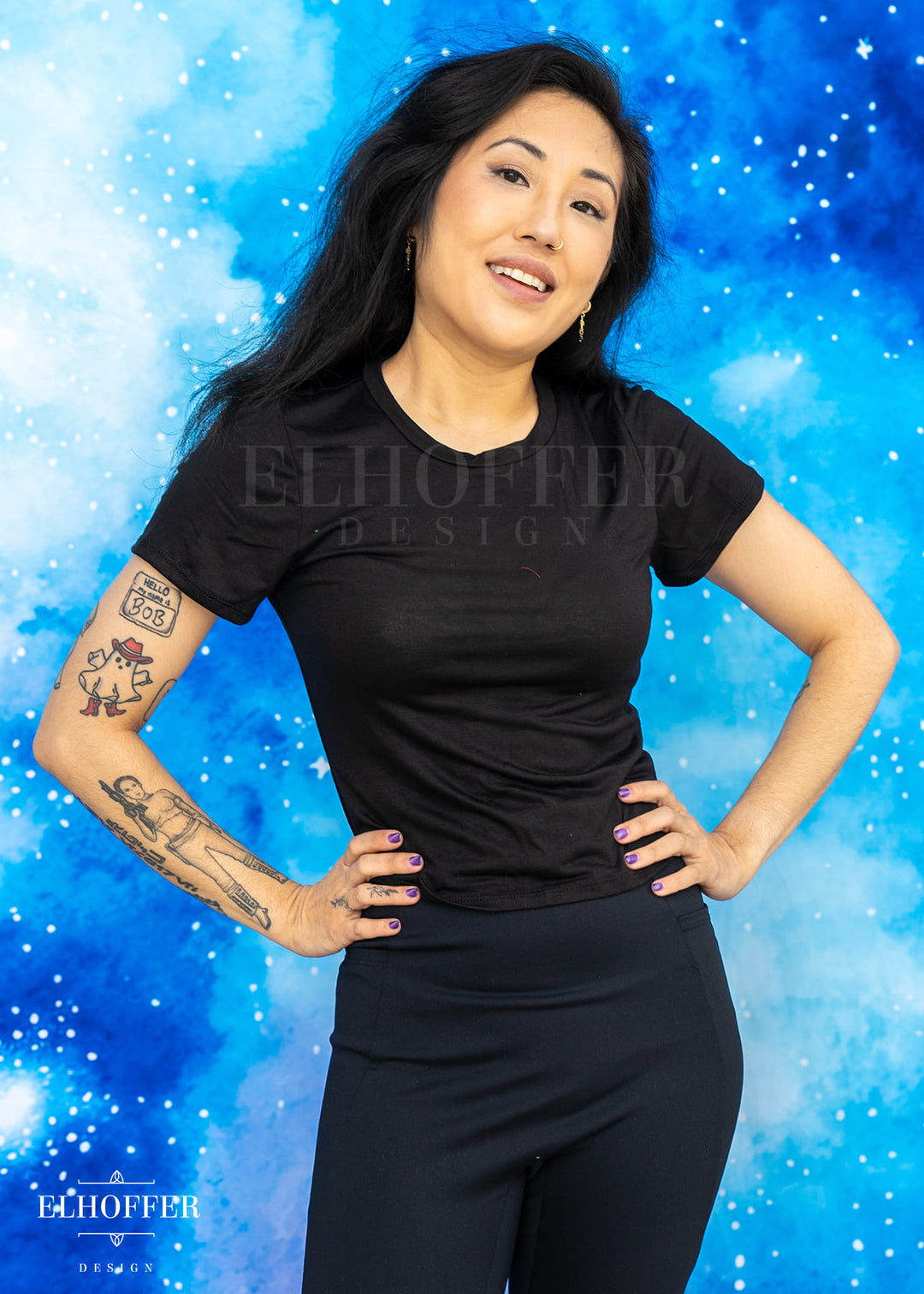 Essential Cozy Cancer Tee - Black