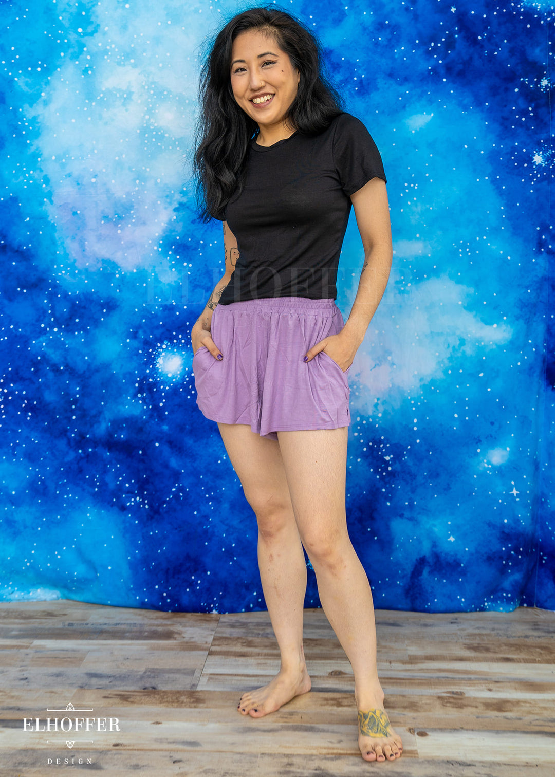 Essential Cozy Lounge Short - Lilac