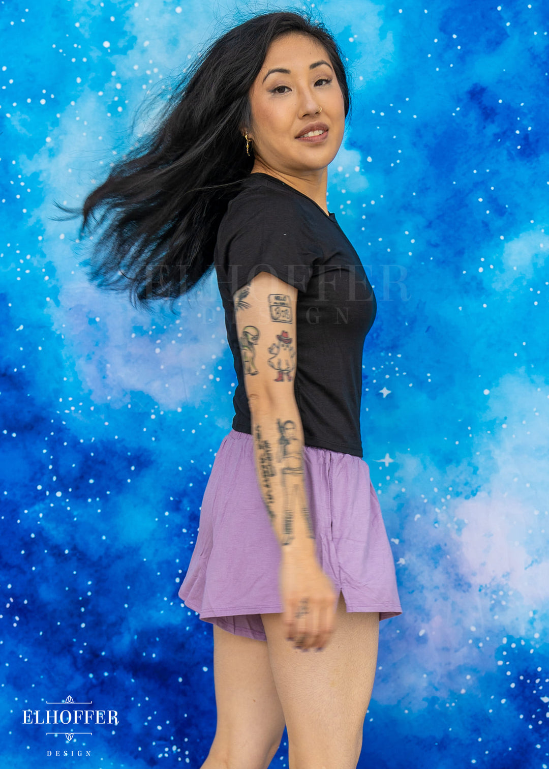 Essential Cozy Lounge Short - Lilac