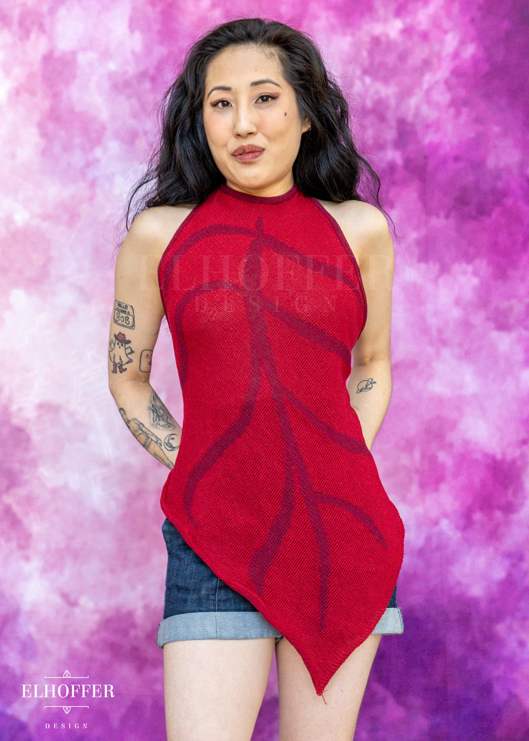 PREORDER - Essential Leaf Handkerchief Top - Choose Your Own Adventure