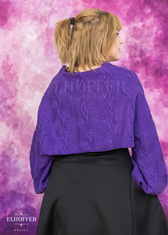 PREORDER - Elevensies Rosie Shrug - Moonrise Purple