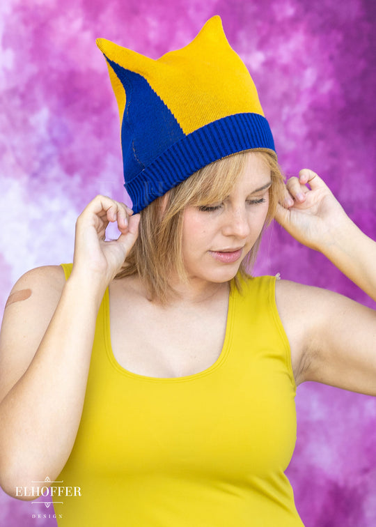 Gifted Claws Cat Ear Scrap Beanie