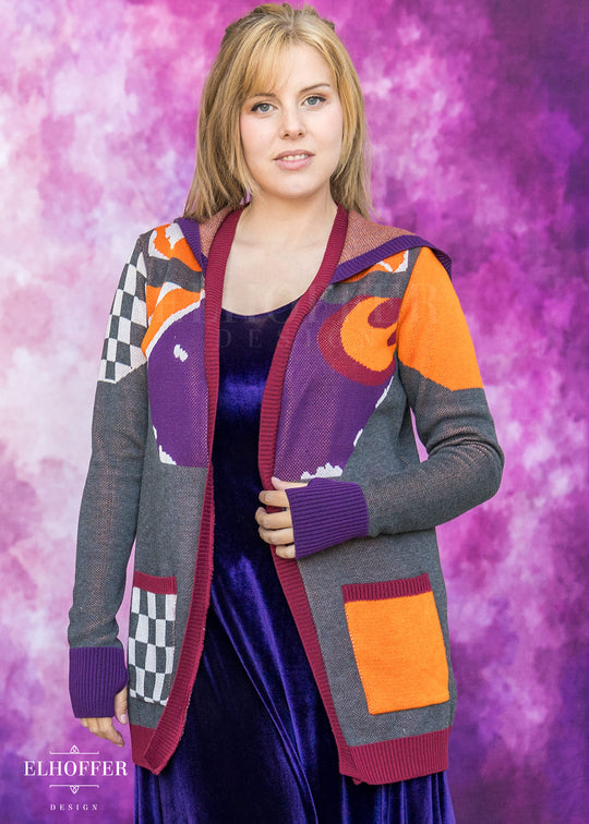 Galactic Artist Longline Cardigan