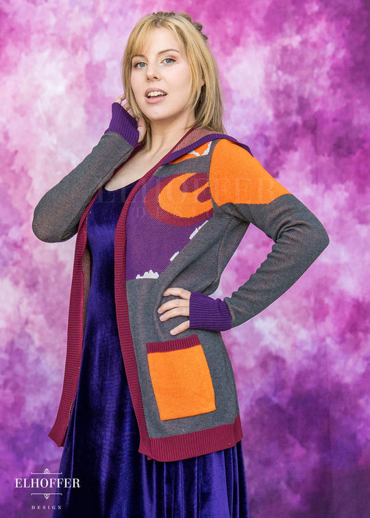 Galactic Artist Longline Cardigan