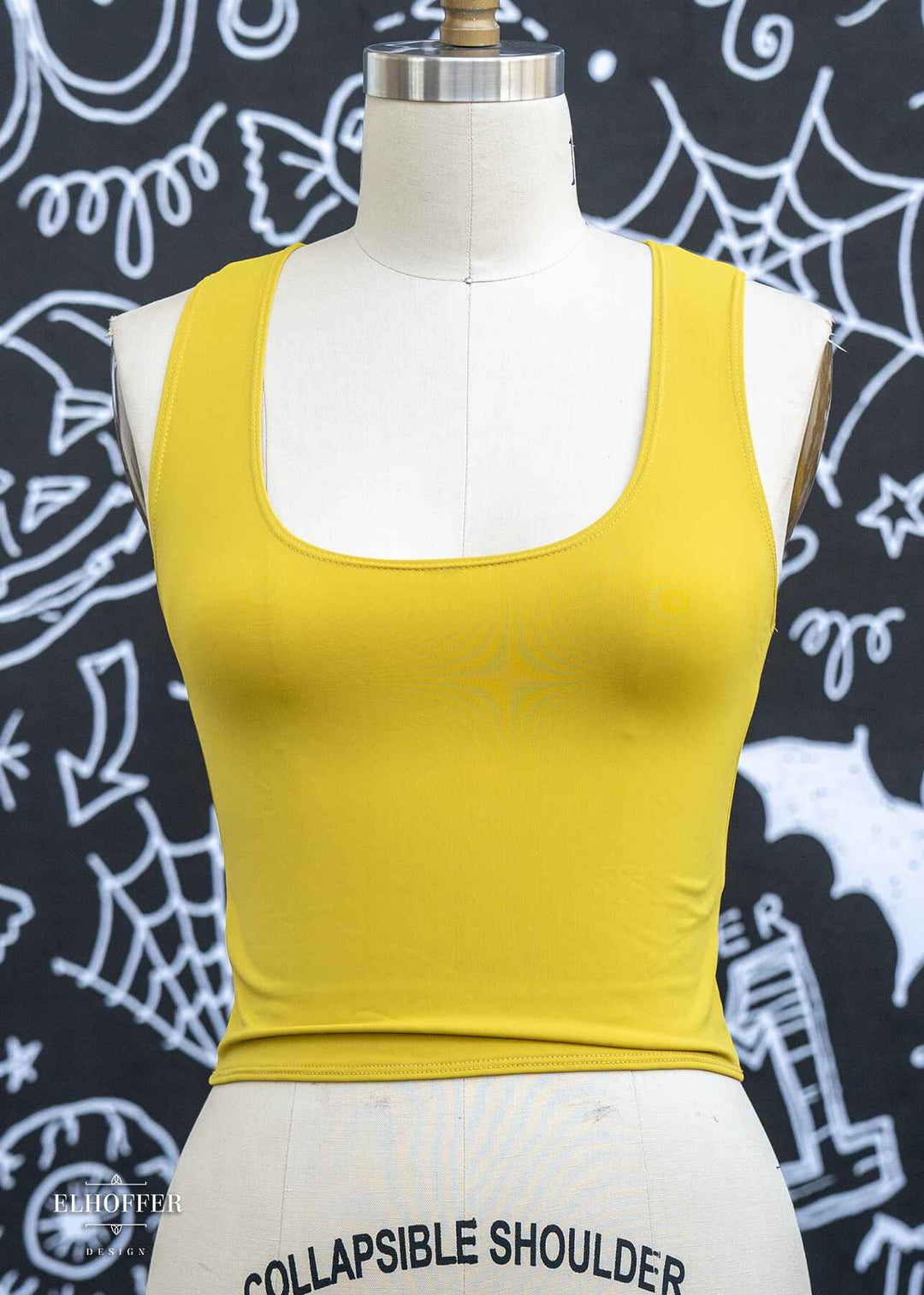 Essential Buffy Crop Top - Goddess Gold