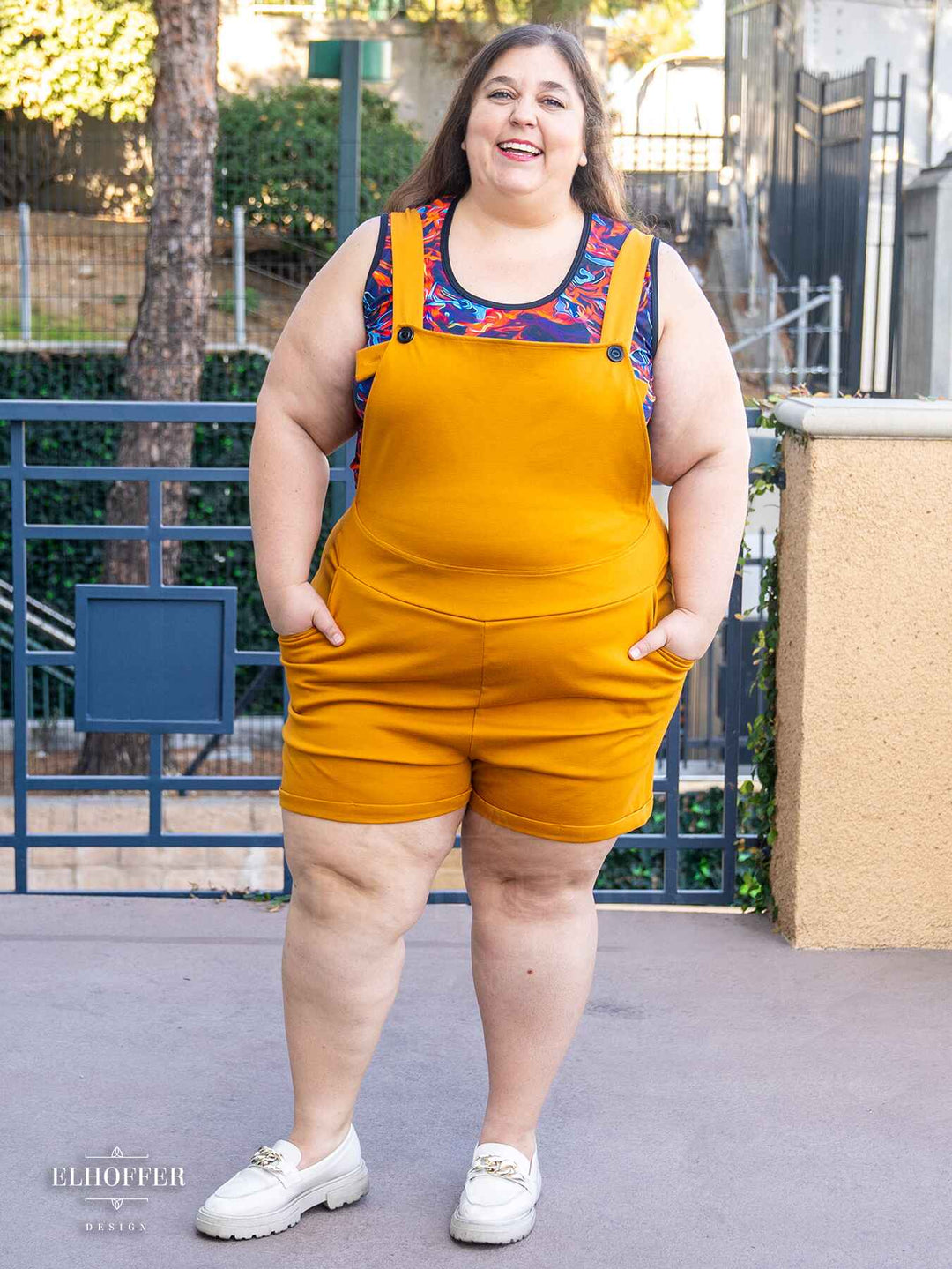 Essential Taurus Overalls - Mustard Ponte