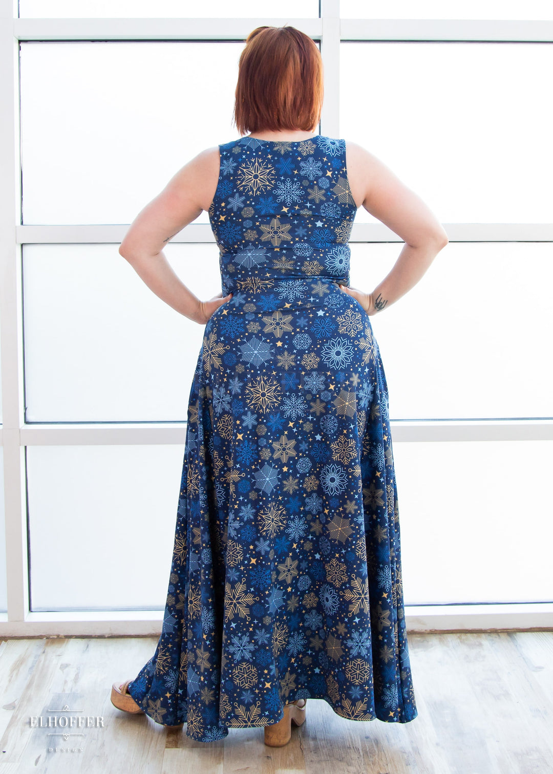 Essential Maxi Dress - Snowflakes