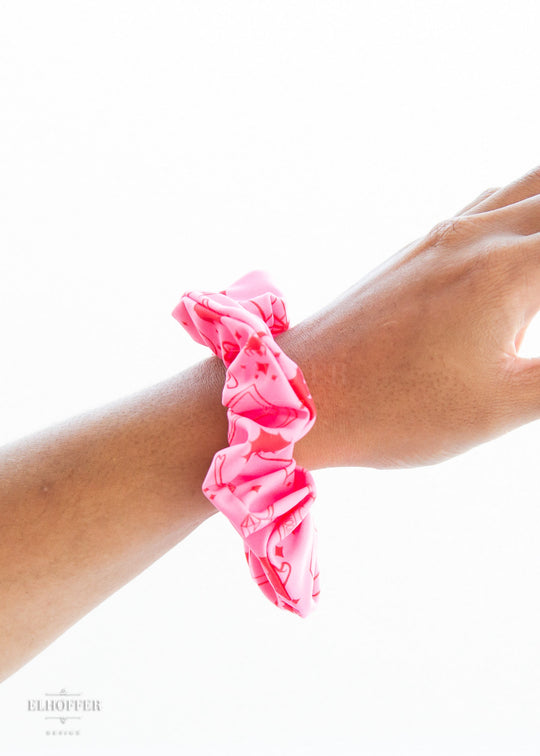 Pink Tarot Scrunchie Accessory