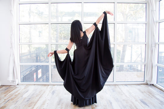 SAMPLE SALE - Muse CAPE (NO DRESS) - Black