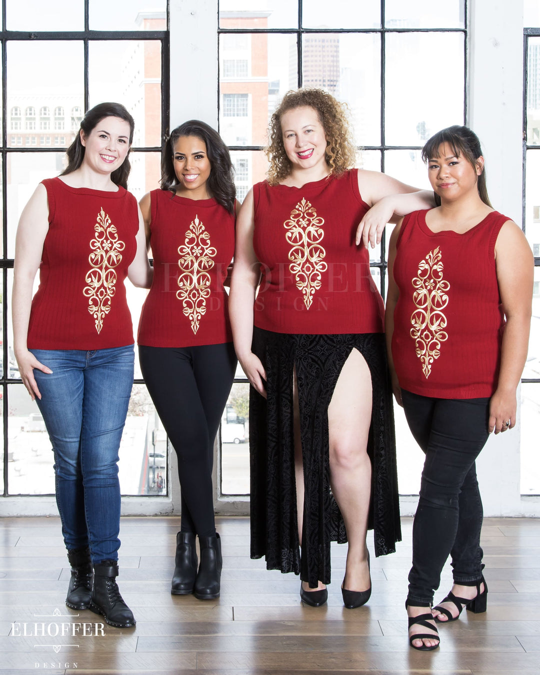 Archive Sale | Galactic Queen Shell - Crimson - S