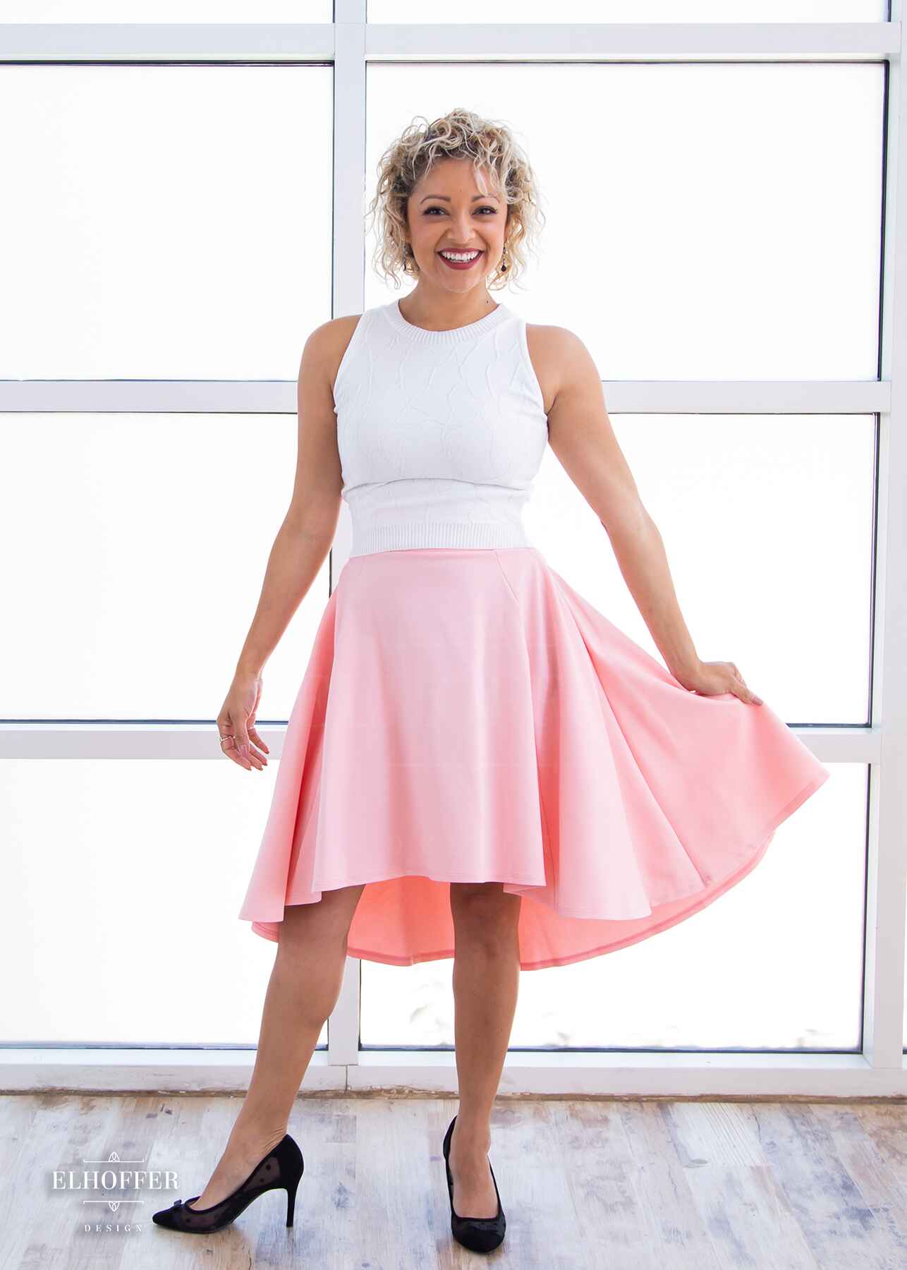 Essential Katie Lynn Skirt - Ballerina Pink Ponte