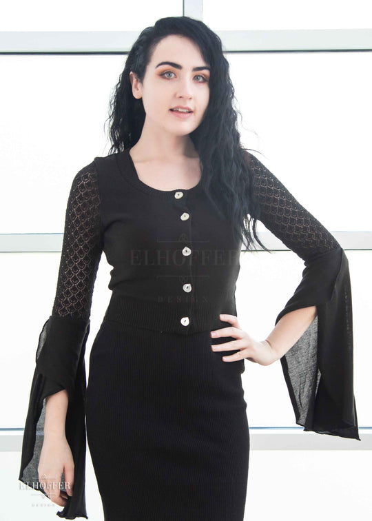 Elven Coronation Cardigan - Goth Elf