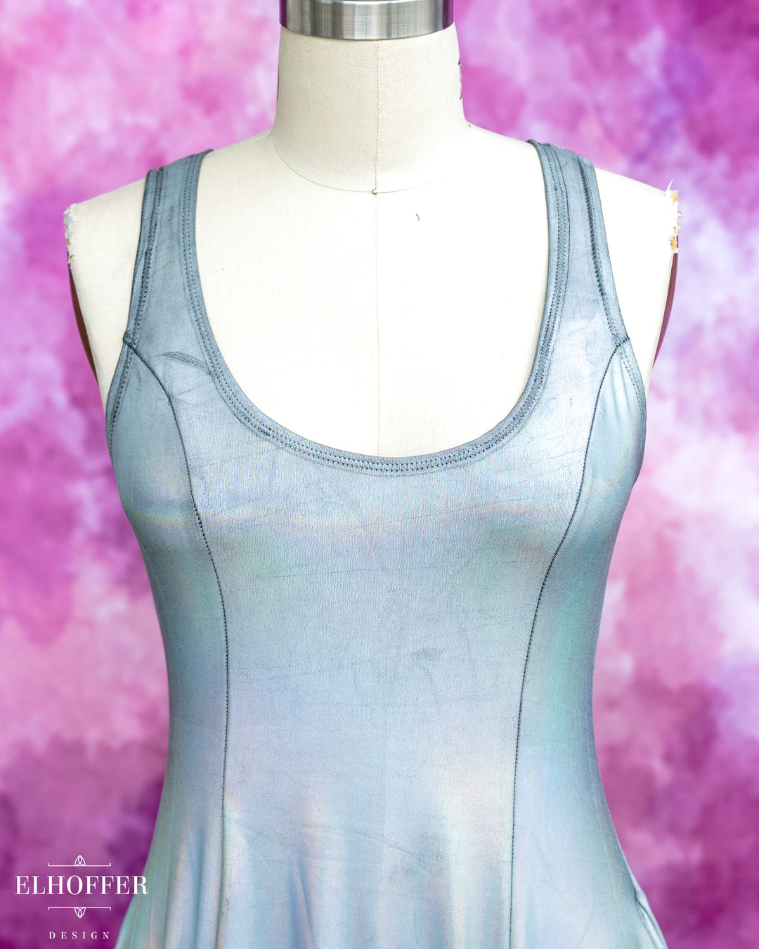 Essential Scorpio Maxi Dress - Distressed Liquid Holo - V Distressed - Final Sale
