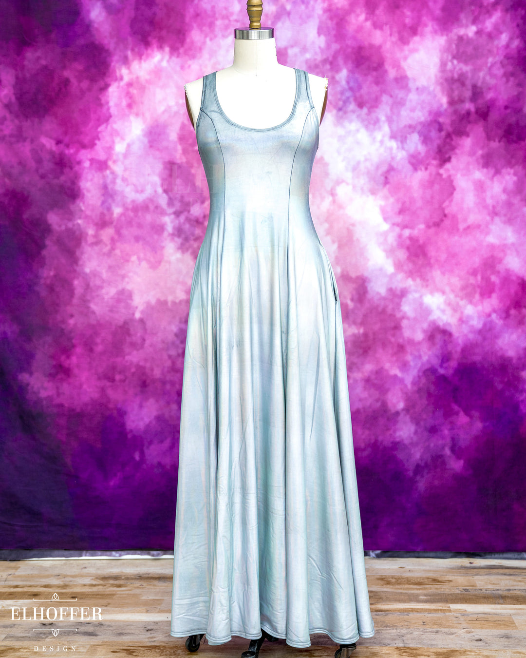 Essential Scorpio Maxi Dress - Distressed Liquid Holo - V Distressed - Final Sale