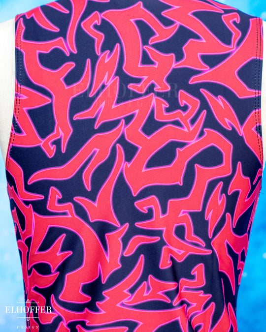 Essential Buffy Crop Top - Red Demon Scars