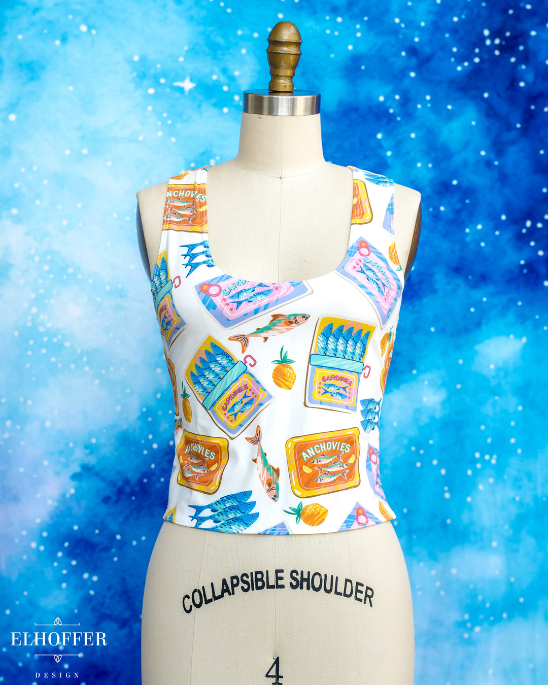 Essential Buffy Crop Top - Tinned Fishies