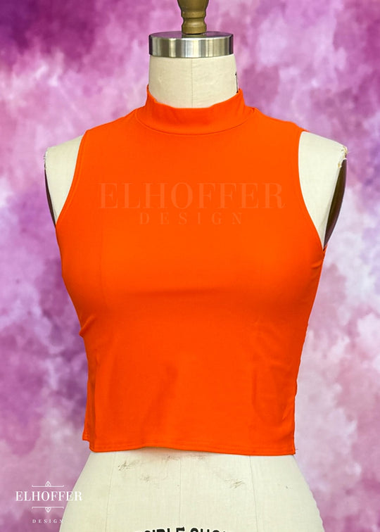 Essential Jes Crop Top - Orange