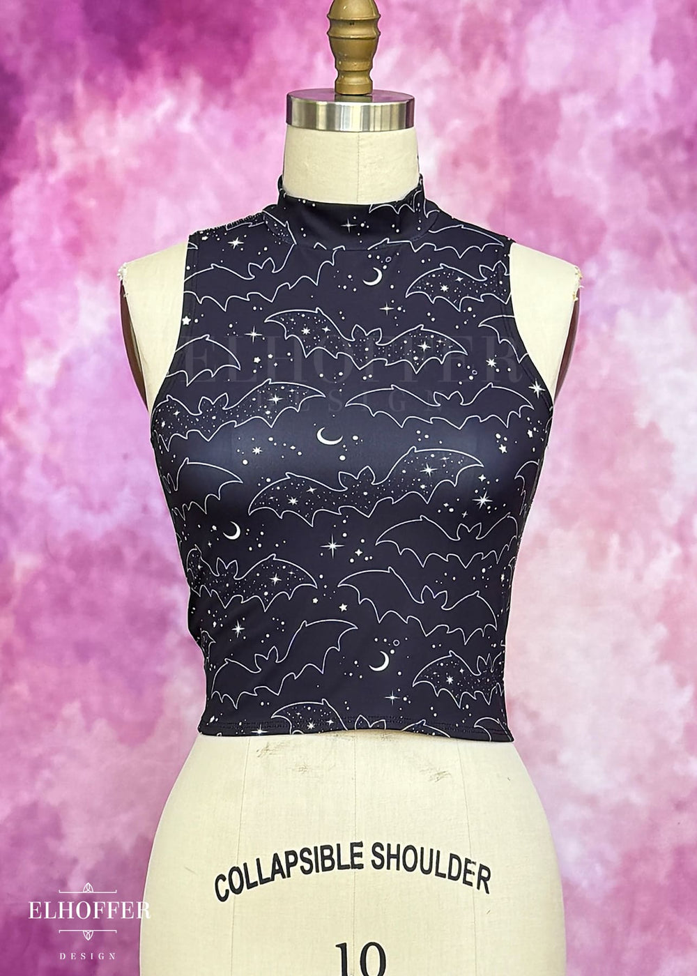 Essential Jes Crop Top - Batty Witch