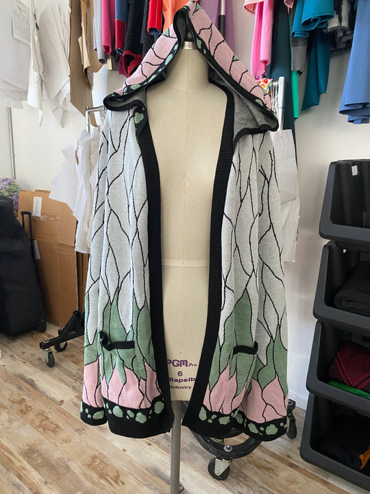 Sample Sale | Butterfly Sensei Cape Sleeve Longline Cardigan - M/L