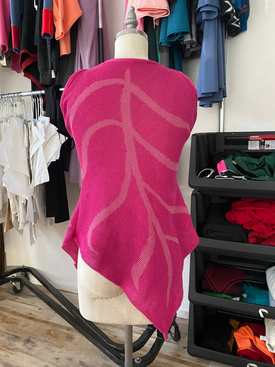 Sample Sale | Essential Leaf Tank Top - Rose Pink - M