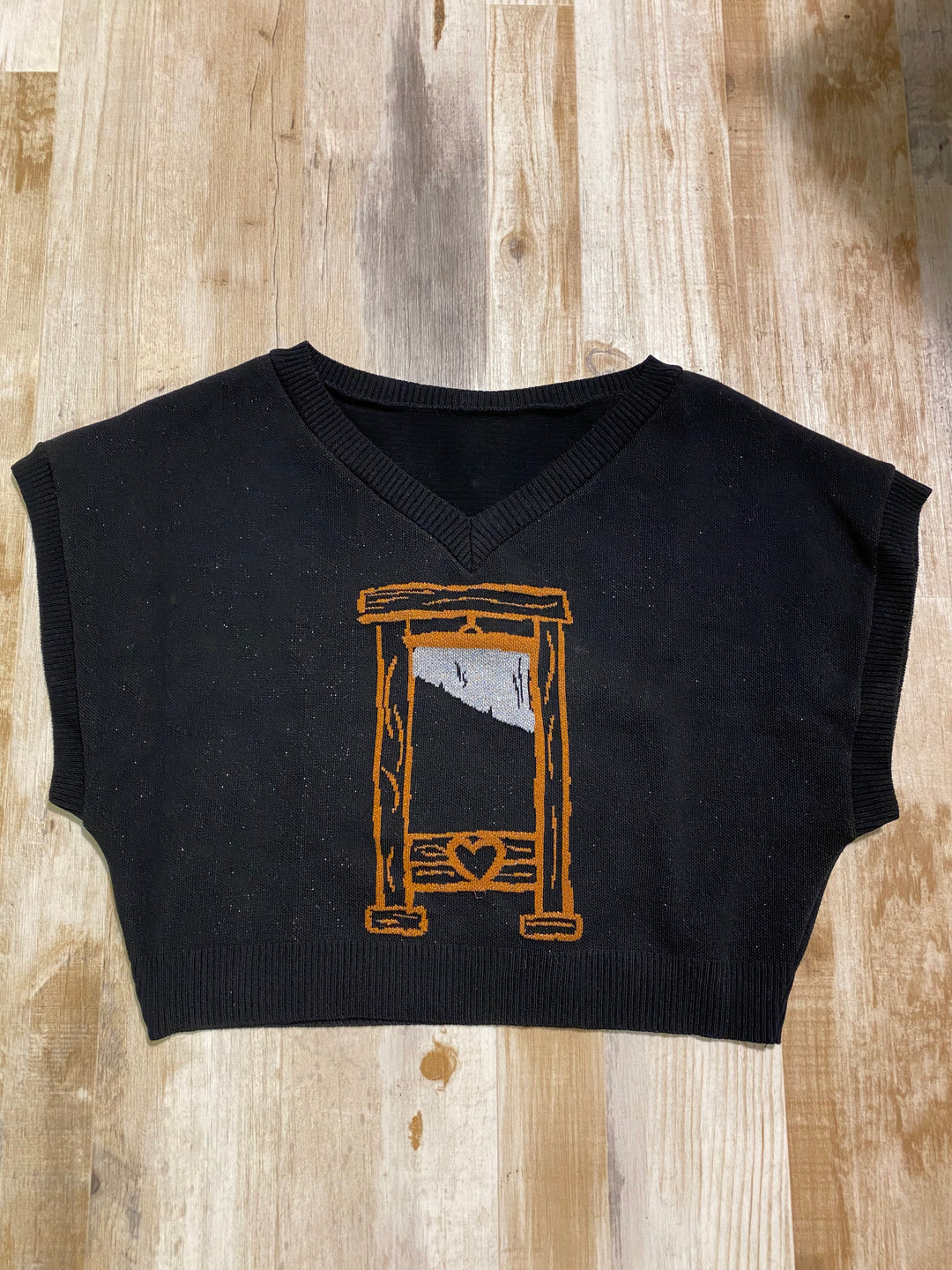 Sample Sale | French Haircut Cropped Boxy Vest - XL/2XL